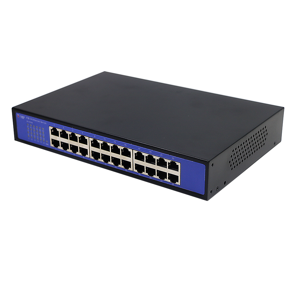 工业级网络扩容利器 华视盾HC-G1024D 24口全千兆交换机全面评测